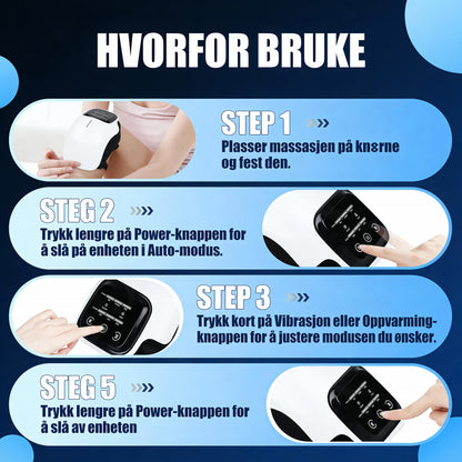 NordSauna™️ Innovativ Knee Massasjer (PRO)